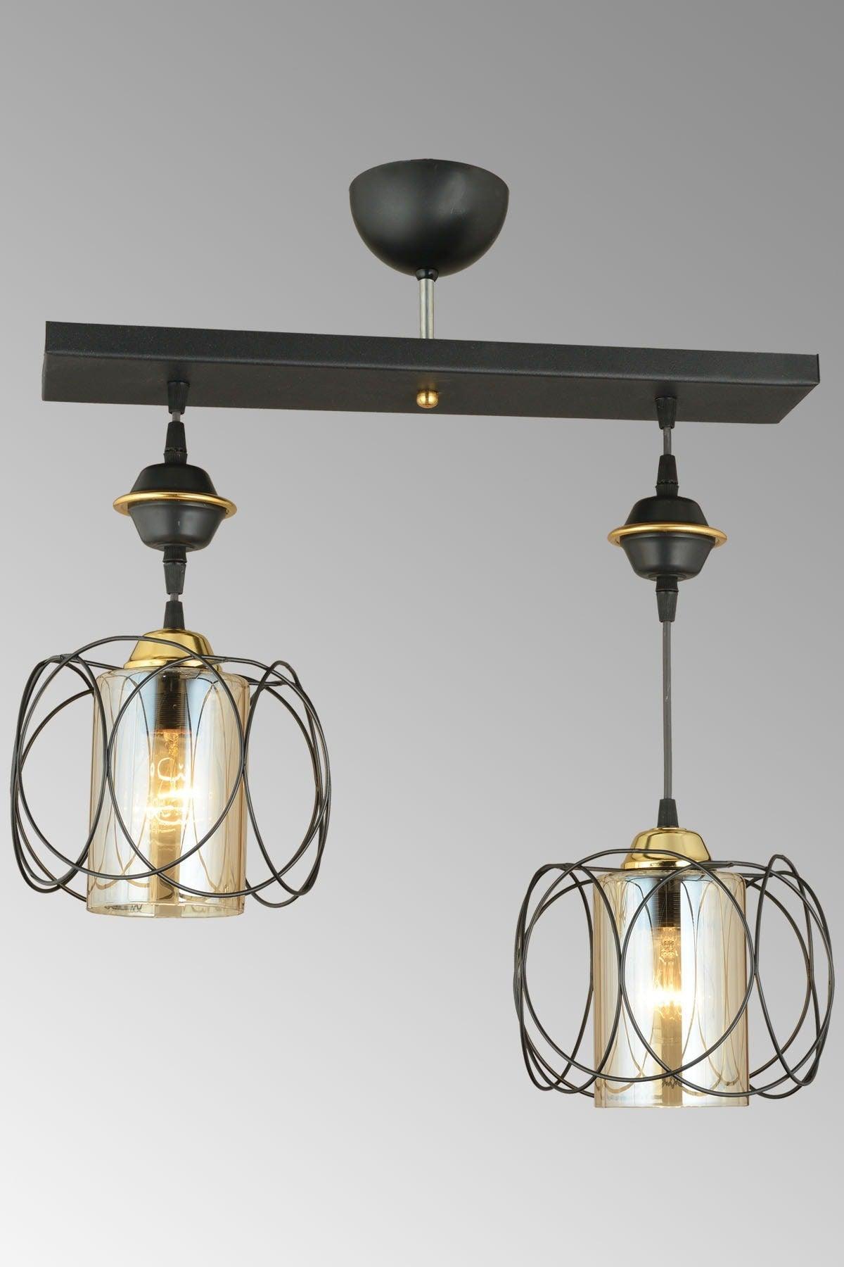 Sequential Black 2-Set Sapphire Downward Facing Luxury Chandelier - Swordslife