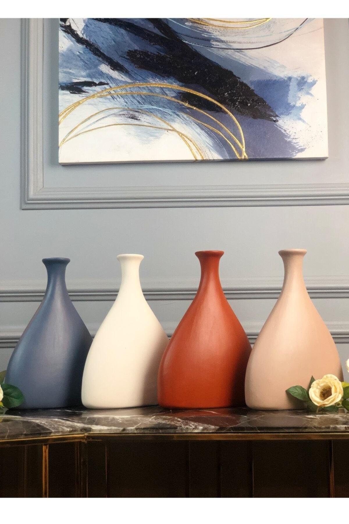 Ceramic Asymmetrical Handmade Vase-tile Color - Swordslife