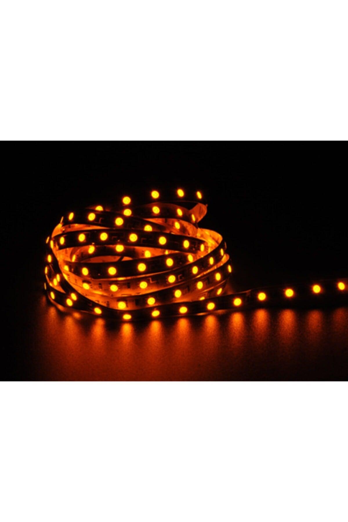 Led Strip 3 Chip Indoor Amber 15 m + 12v