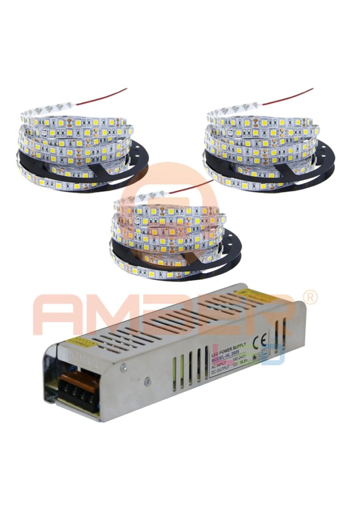 Led Strip 3 Chip Indoor Blue 15 Meters +