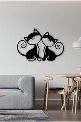 Dear Cat Figure Wall Decor - Wall Decoration (40*25 Cm ) - Swordslife