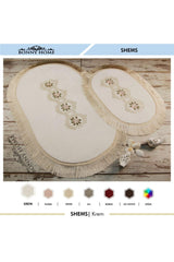 Shems Cream 2 Pieces Lacy And Tasseled Closet