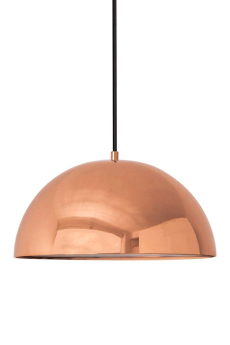 Shiny Copper Color Single Chandelier Pendant Lamp Vintage Cafe Restaurant Dining Room Desktop Bakery - Swordslife