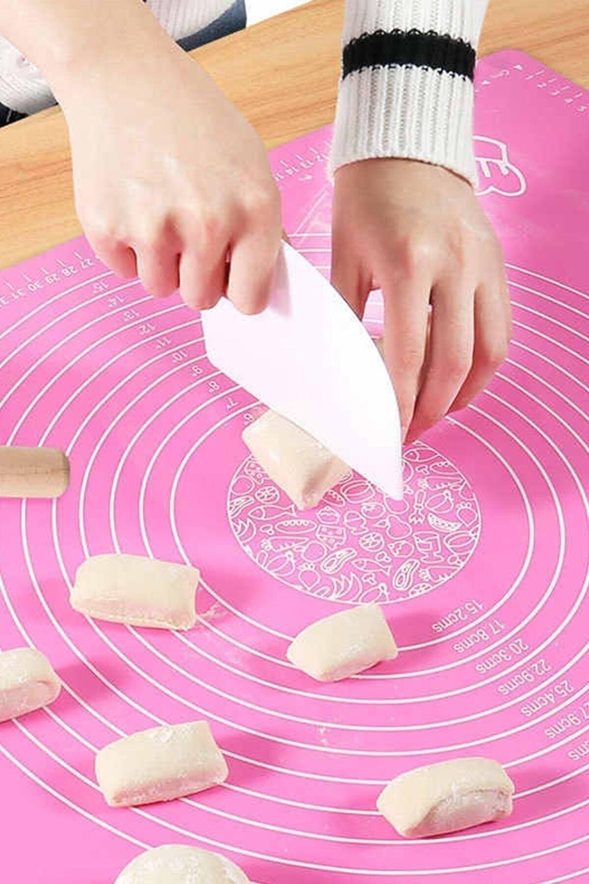 Silicone Dough Rolling Mat Large Size 50x40 Cm - Swordslife