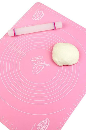 Silicone Dough Rolling Mat Large Size 50x40 Cm - Swordslife