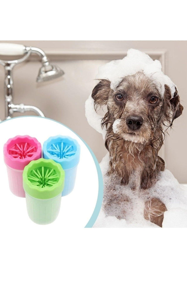 Silicone Gel Brushed Cat & Dog Paw Foot