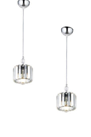 Single Chrome Y-10 2 Stk Stein Installation Kronleuchter - Swordslife