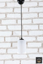 Single Mica White Color Chandelier Stylish Appearance - Swordslife