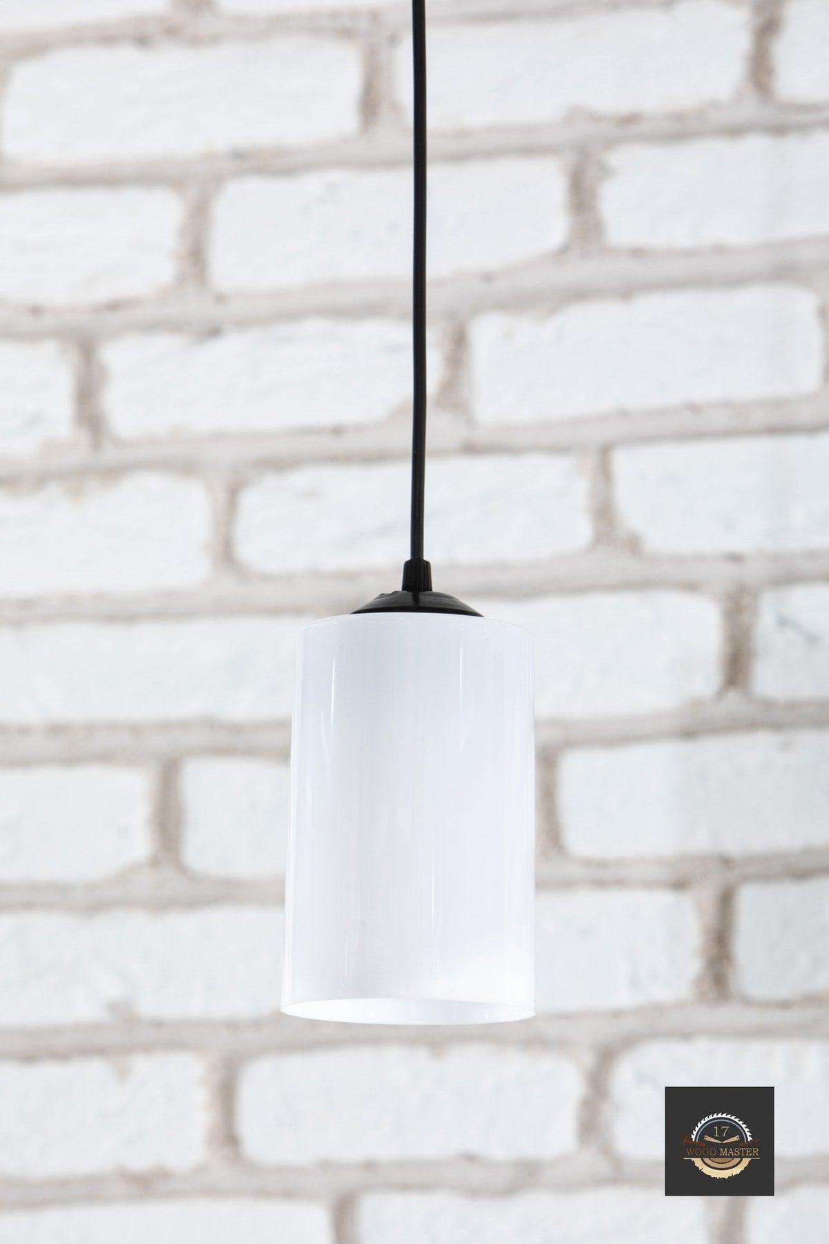 Single Mica White Color Chandelier Stylish Appearance - Swordslife