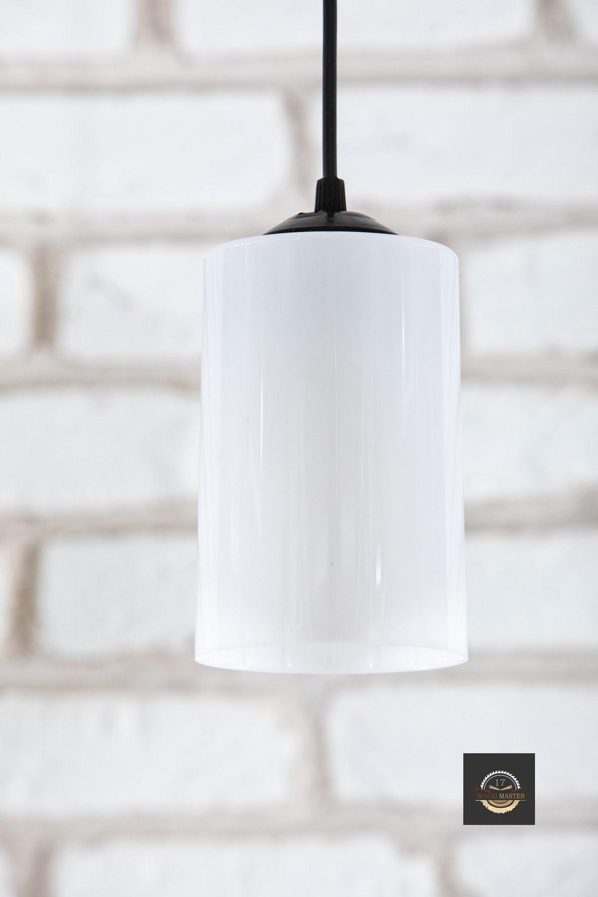 Single Mica White Color Chandelier Stylish Appearance - Swordslife
