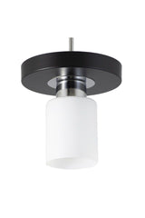 Single Modern Sport Model Round Tray Black Chandelier - Swordslife