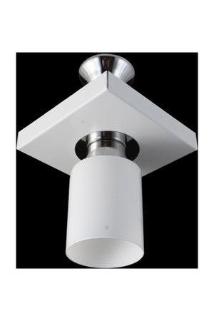 Single Modern Sport Model Square Tray White Chandelier - Swordslife
