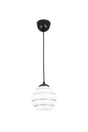 Single Special Striped Glass Model Modern Pendant Chandelier - Swordslife