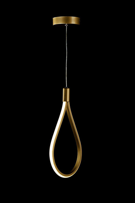 Single Three Color Led Tumbled Chandelier - Swordslife