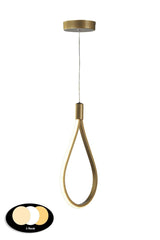 Single Three Color Led Tumbled Chandelier - Swordslife
