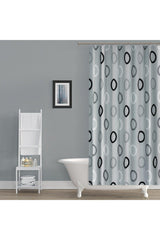 Single Sash Polyester Fabric Shower Curtain 180x200 cm - Swordslife