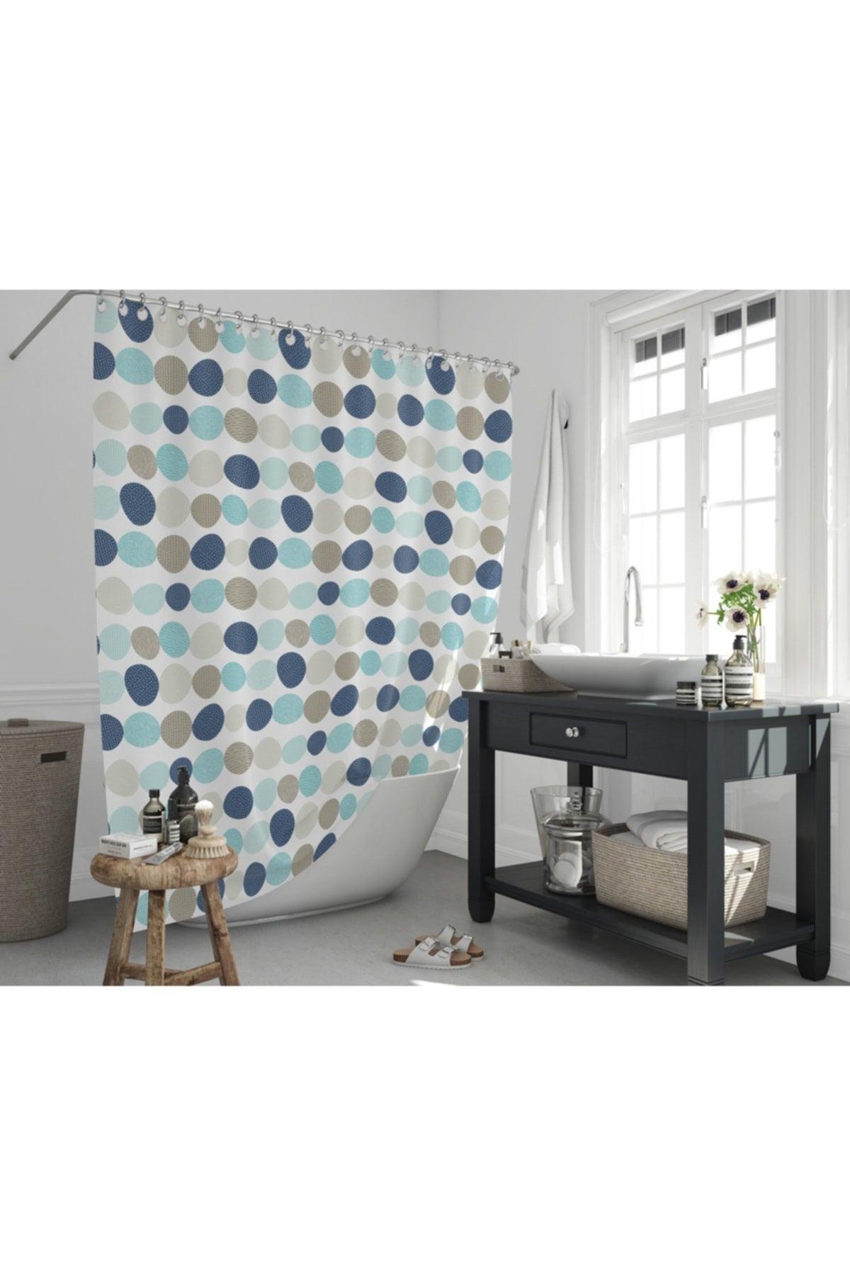 Single Wing Shower Curtain, Polyester Fabric Shower Curtain 180x200 cm - Swordslife