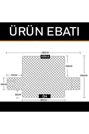 Liquid Waterproof Non-Slip 3 Person Seat Cover Can Use Both Sides 3 Person Seat Cover - Swordslife