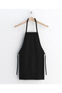 Black Economic Thin Akfil Fabric Kitchen Cook Apron - Swordslife