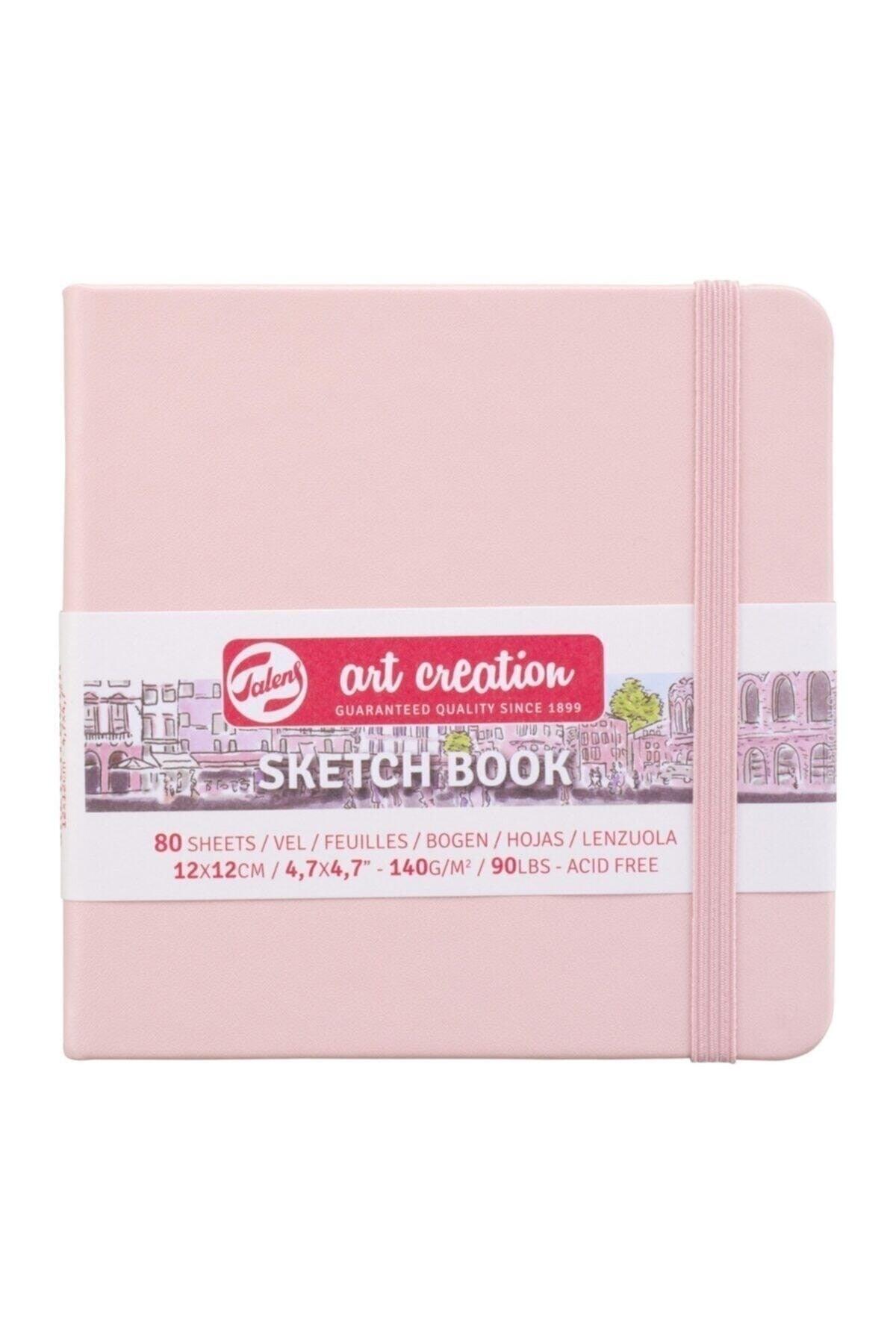 Sketch Book 12x12cm Pastel Pink