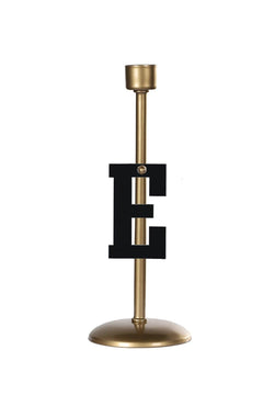 Customizable MDF and Metal Candle Holder Letters Set