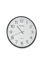 Slim Bezel Slim Wall Clock 0250 Bw - Swordslife