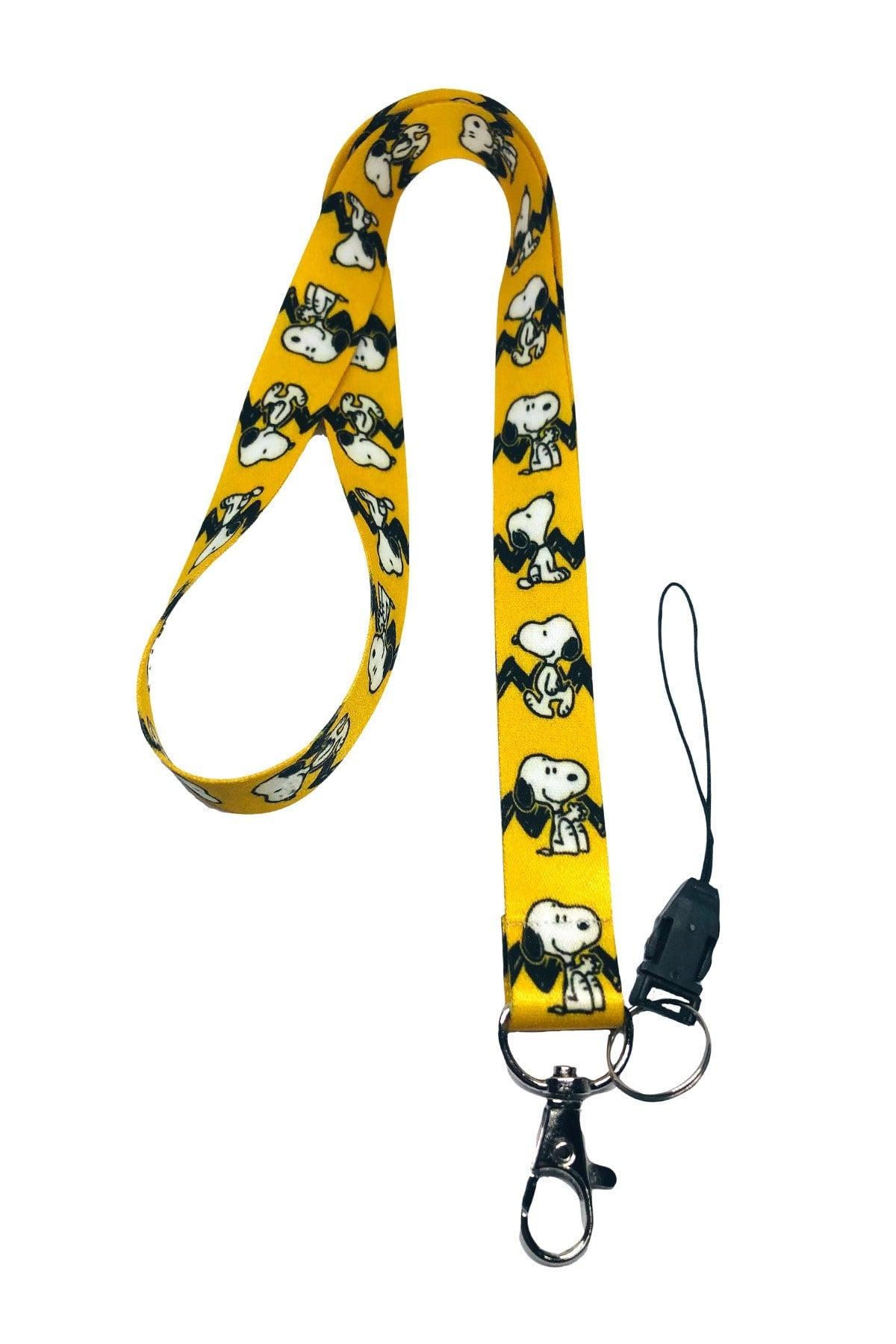 Snoopy Lanyard And Phone Strap