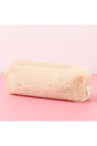 Soft Color Cream Plush Pencil Case Pen Holder Hand