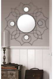 Solar Mirrored Metal Wall Board Living Room Office Home Decoration - Swordslife