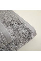 Solid Face Towel 50x90 cm Warm Gray