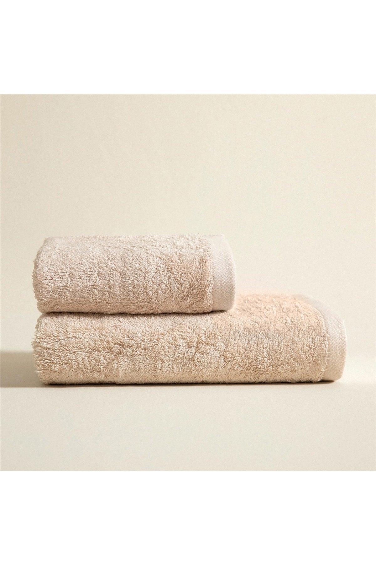 Solid Hand Towel 33x33 Cm Beige - Swordslife