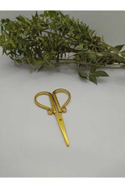 Promise/Engagement Gold Color Ribbon Cutting Scissors