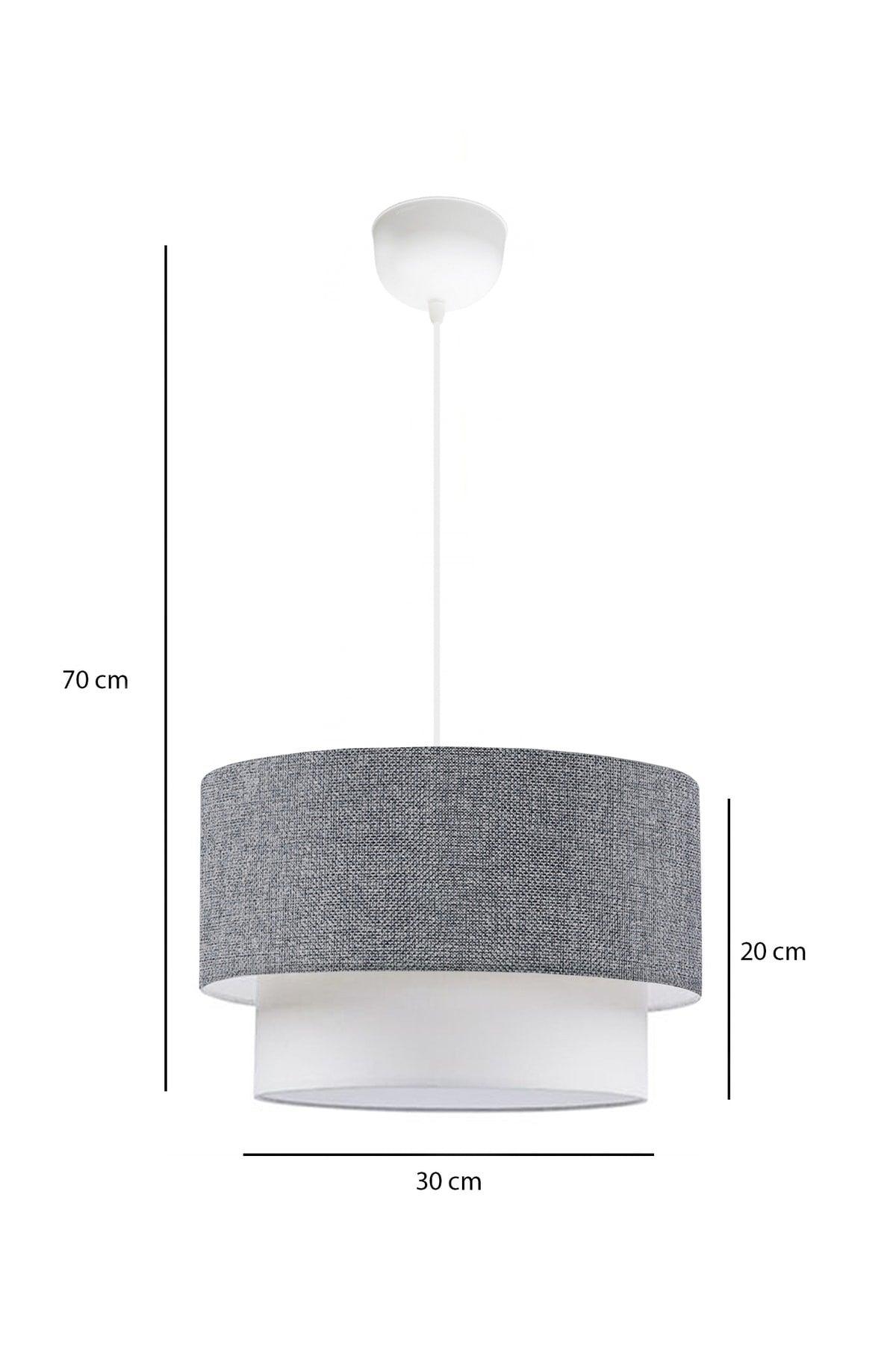 Special Pastry Charm Deco Pendant Lamp Chandelier Light Gray - Swordslife