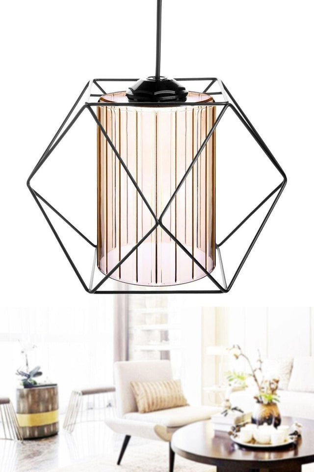 Special Design Lantern Prism Pendant Lamp Chandelier - Swordslife