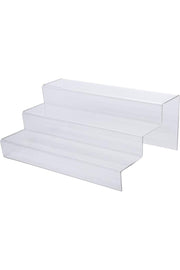 Special Design Plexi 3-Storey Stair Stand (WHITE) - Swordslife
