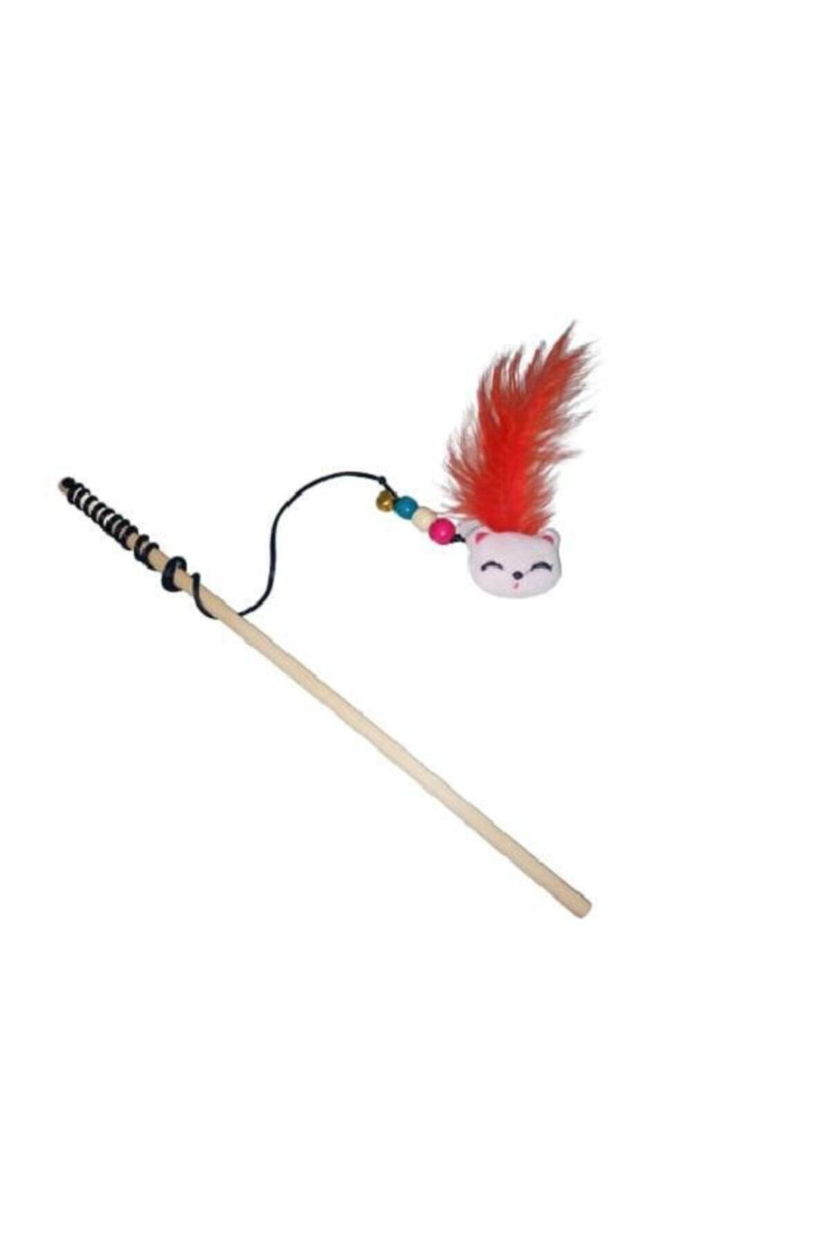 Cat Fishing Rod with Bells and Toys