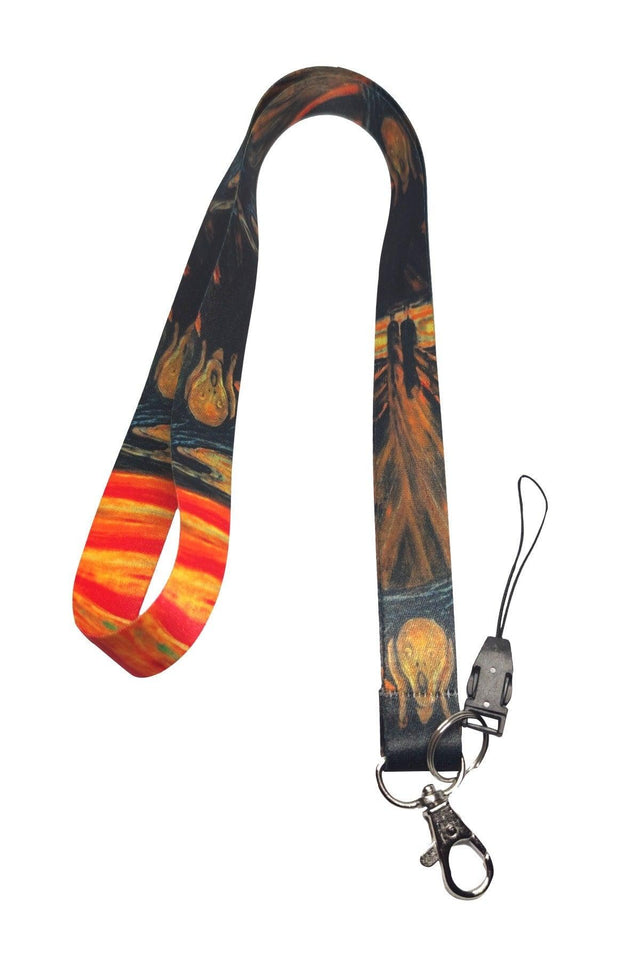 Scream Table Neck Lanyard And Phone Strap