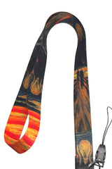 Scream Table Neck Lanyard And Phone Strap