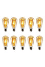 St64 Filament Rustic 4w Led Bulb 10 Pack