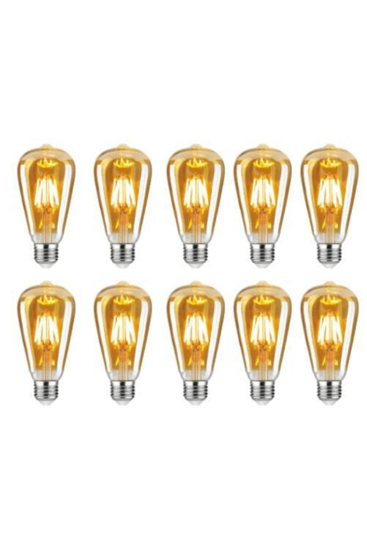 St64 Filament 4w Rustic Led Bulb 10 Pack