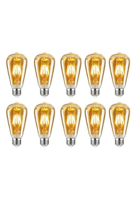 St64 Filament 4w Rustic Led Bulb 10 Pack