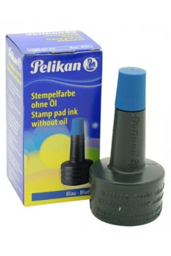 Blue fountain pen ink bottle 30 ml