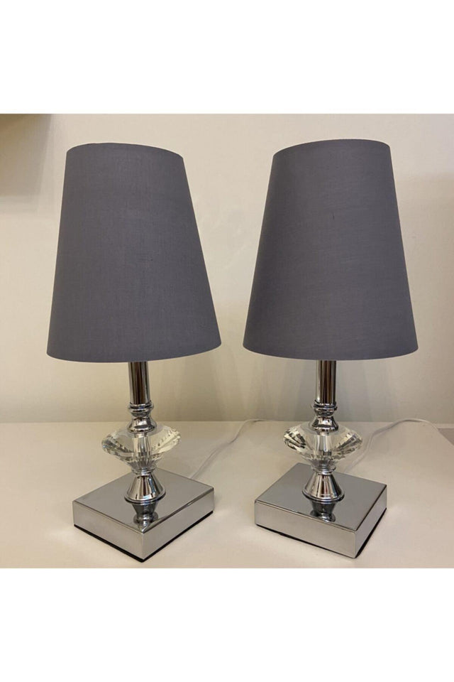 Star Silver-gray Lampshade 2 pcs - Swordslife