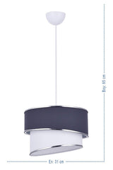 Stare Single Pendant Lamp Chandelier Anthracite - Swordslife