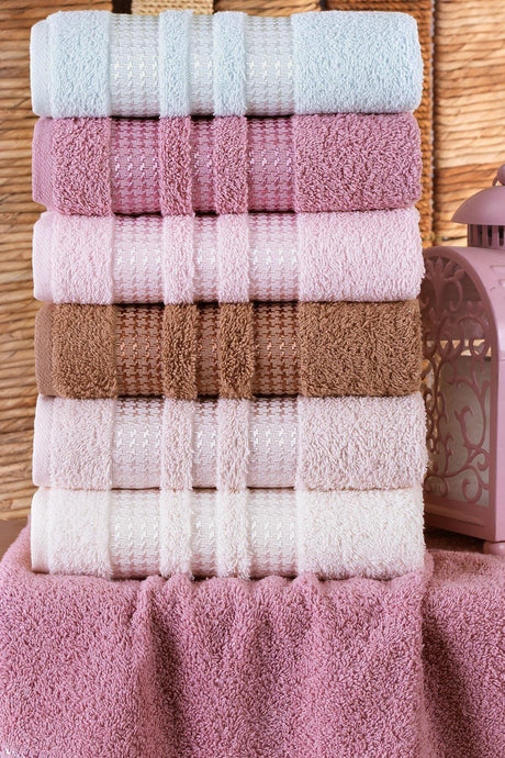 Stars Set of 6 Hand and Face Towels - Swordslife