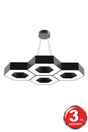 Stella (Black Case, Daylight) Led Modern Led Chandelier - Swordslife