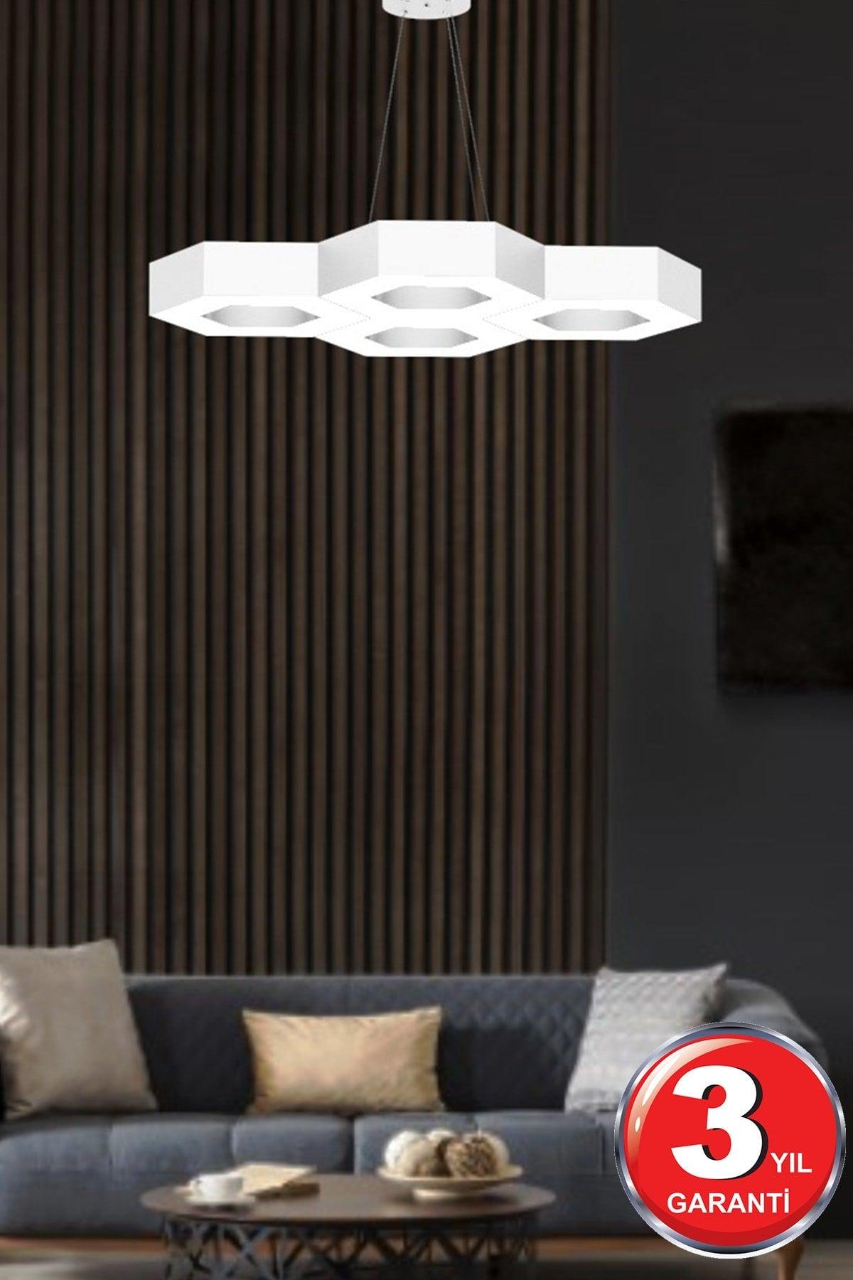 Stella (White Case, Daylight) Led Modern Led Chandelier - Swordslife