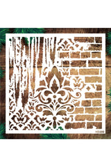 Stencil Design Hd200- Decorative Wall