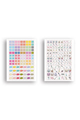 Sticker Book 756 Colored Stickers Bang