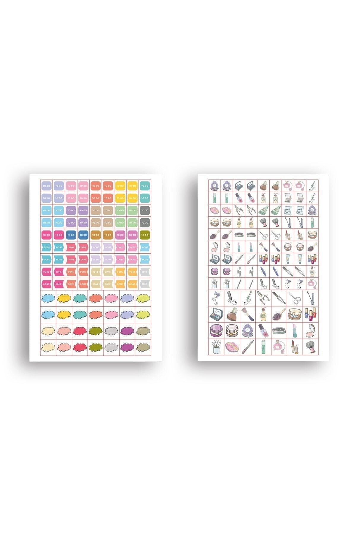 Sticker Book 756 Colored Stickers Bang